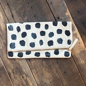 Clare V Polka Dot Clutch